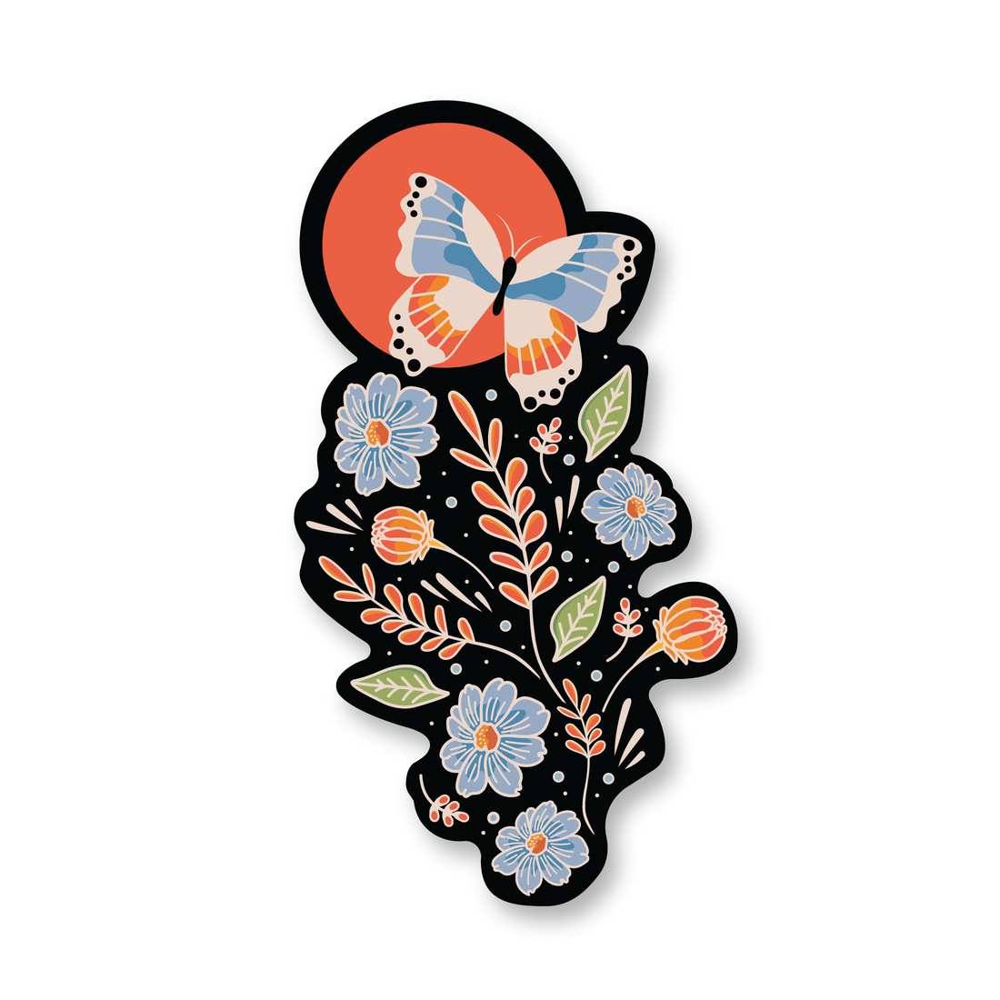 Soaring Blooms - Vinyl Sticker