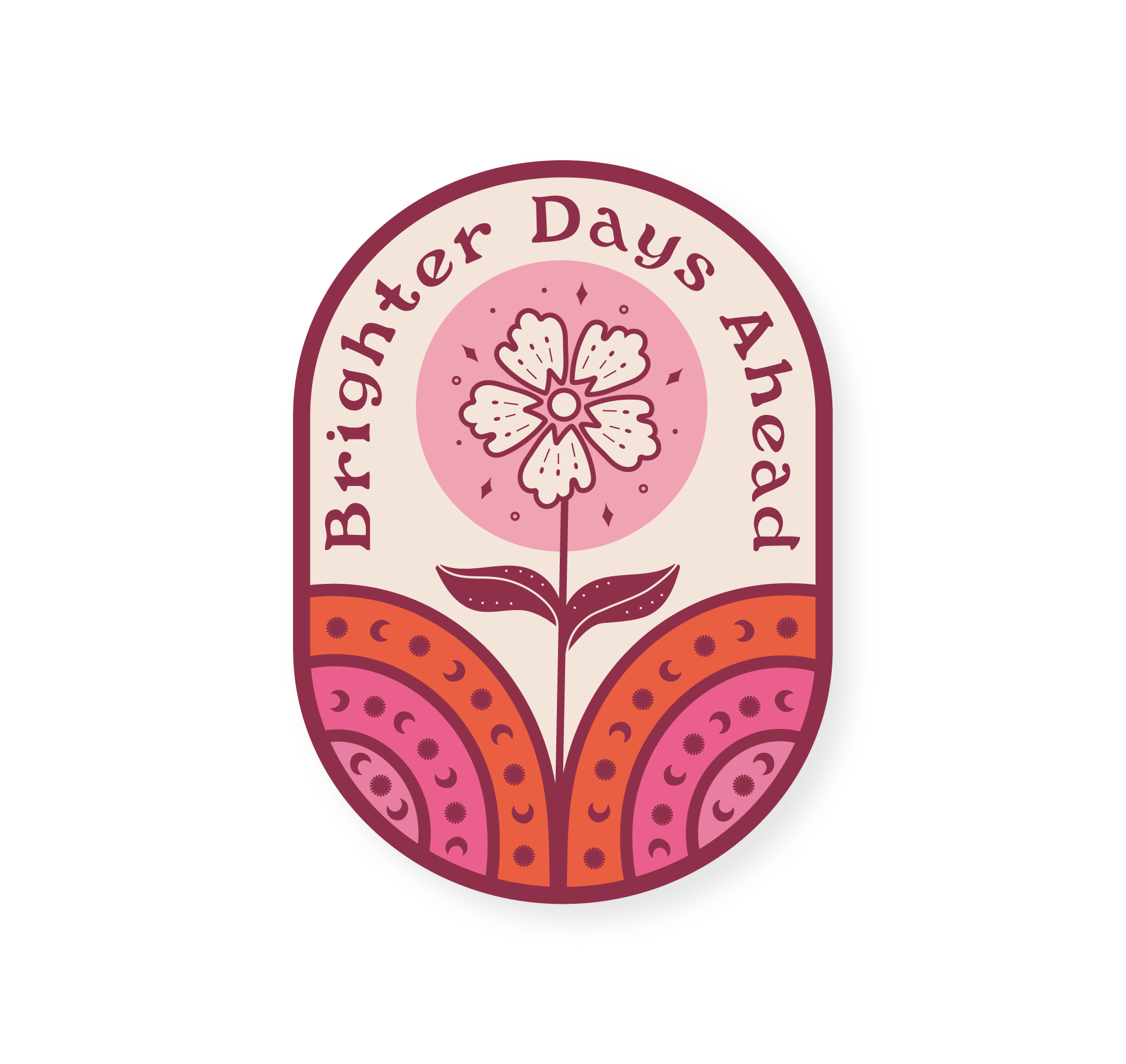 Brighter Days Ahead - Vinyl Sticker