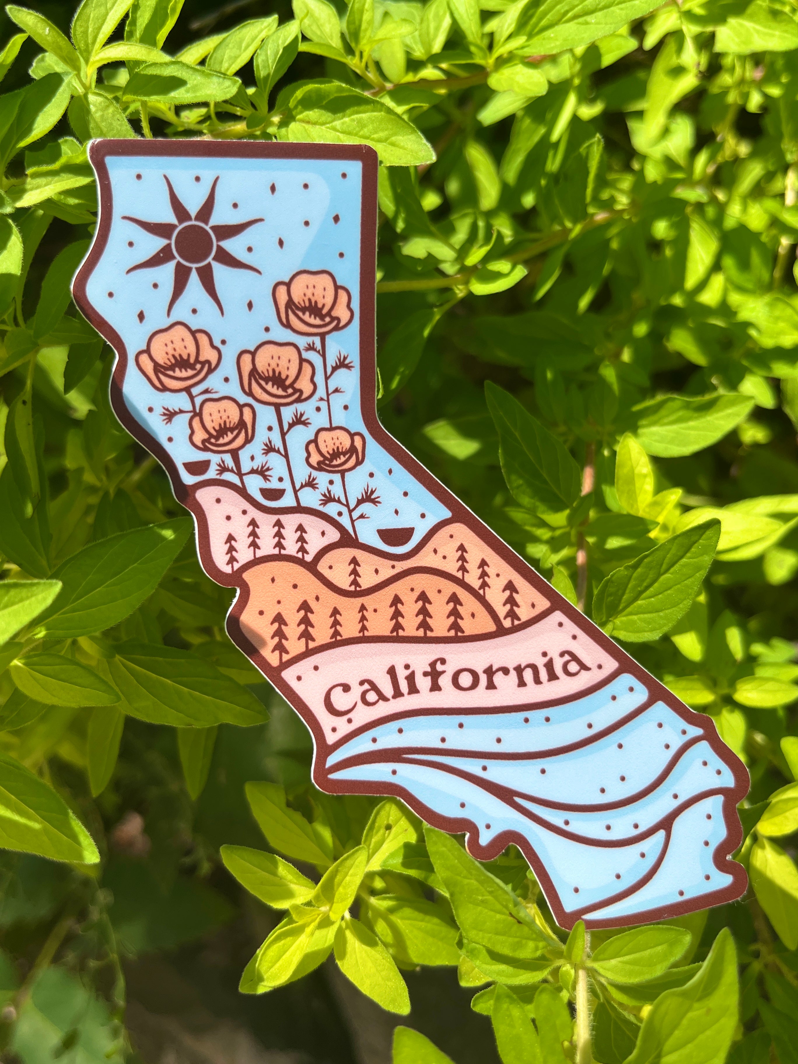 California Dreams - Vinyl Sticker