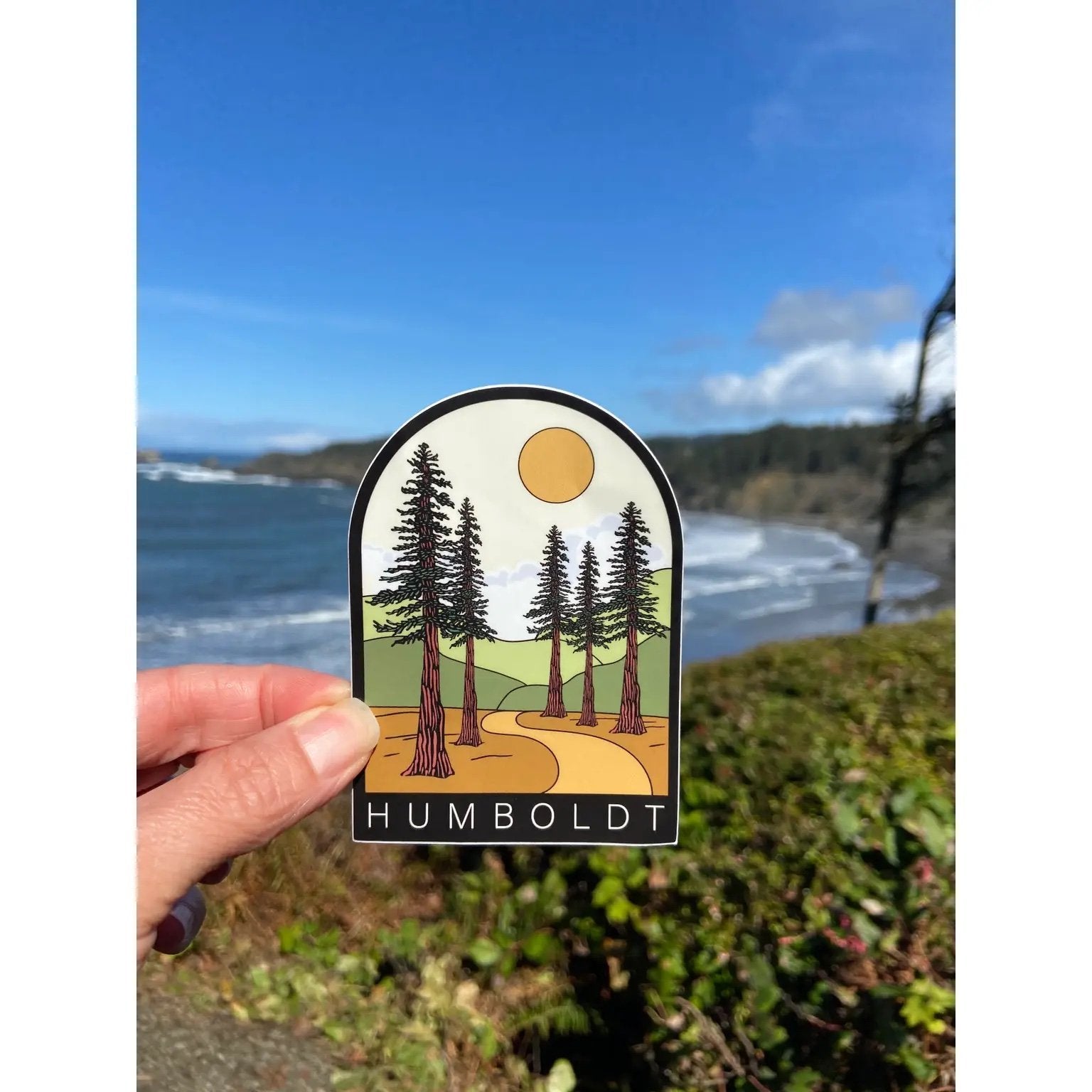 Humboldt Redwood Vinyl Sticker - Shop Graphic Heart