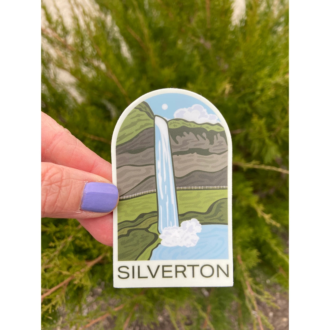 Silver Falls Silverton Oregon- Vinyl Sticker
