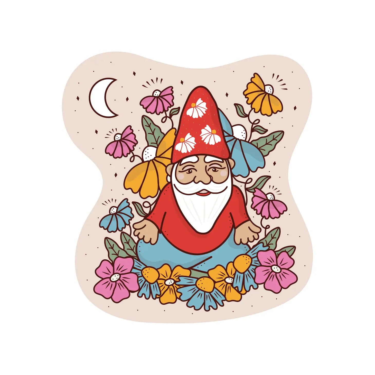 GNARLY GNOME - VINYL STICKER