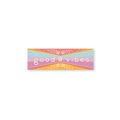 Good Vibes - Vinyl Sticker
