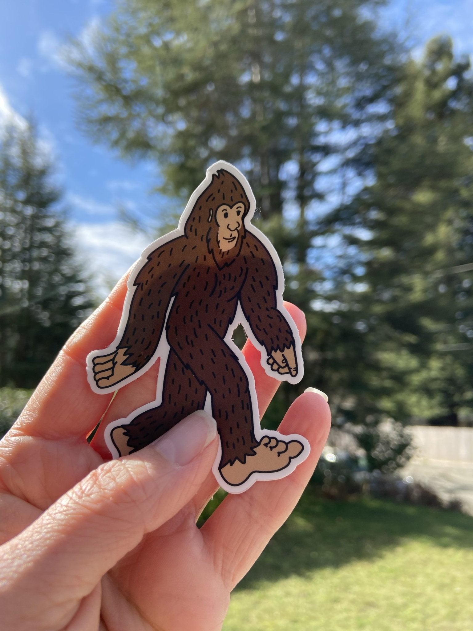 Bigfoot - vinyl sticker - Shop Graphic Heart