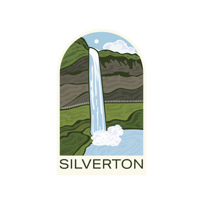 Silver Falls Silverton Oregon- Vinyl Sticker